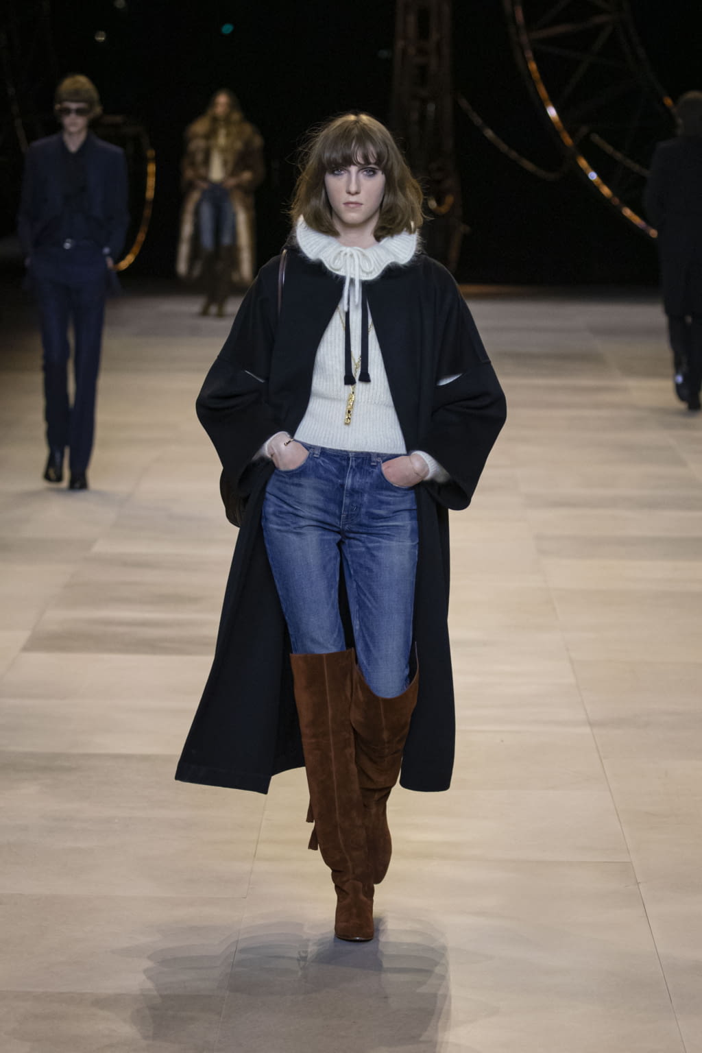 Fashion Week Paris Fall/Winter 2020 look 66 from the Celine collection womenswear
