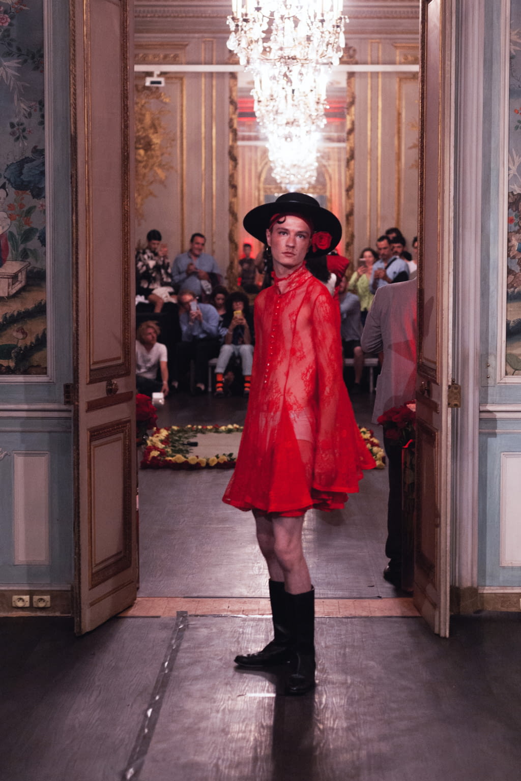 Fashion Week Paris Spring/Summer 2018 look 72 de la collection Palomo Spain menswear