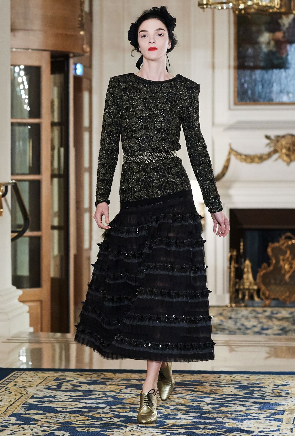 Fashion Week Paris Pre-Fall 2017 look 67 from the Chanel collection 女装