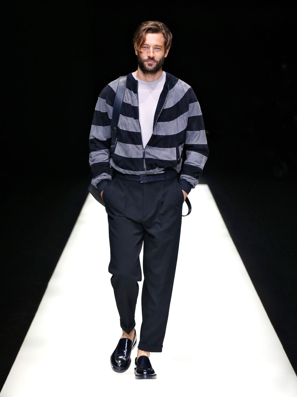 Fashion Week Milan Spring/Summer 2018 look 66 from the Giorgio Armani collection menswear