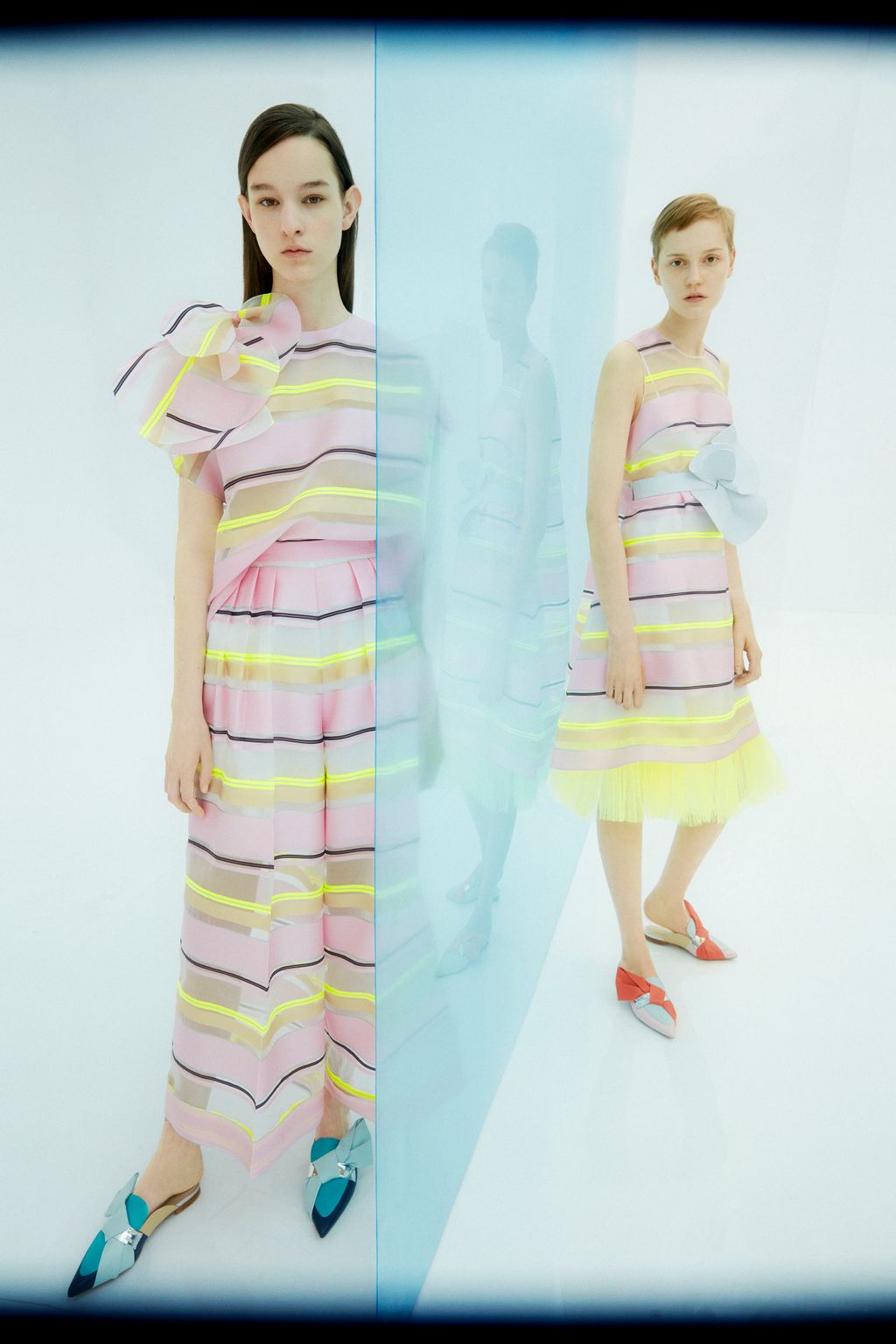 Fashion Week London Resort 2019 look 6 from the Delpozo collection womenswear