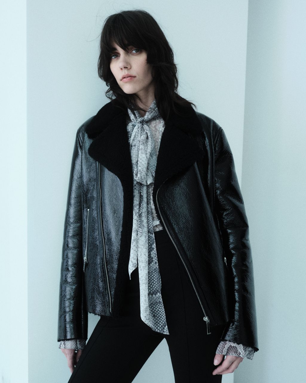 Fashion Week Paris Fall/Winter 2024 look 7 from the Barbara Bui collection womenswear