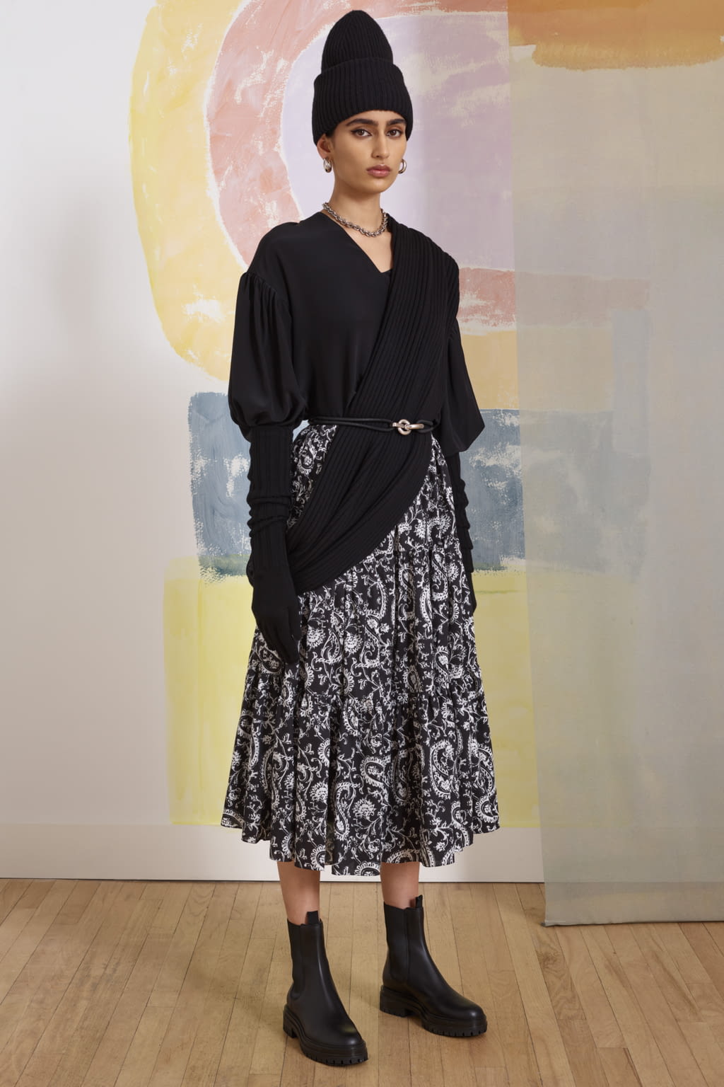 Fashion Week New York Fall/Winter 2022 look 7 de la collection Arias womenswear