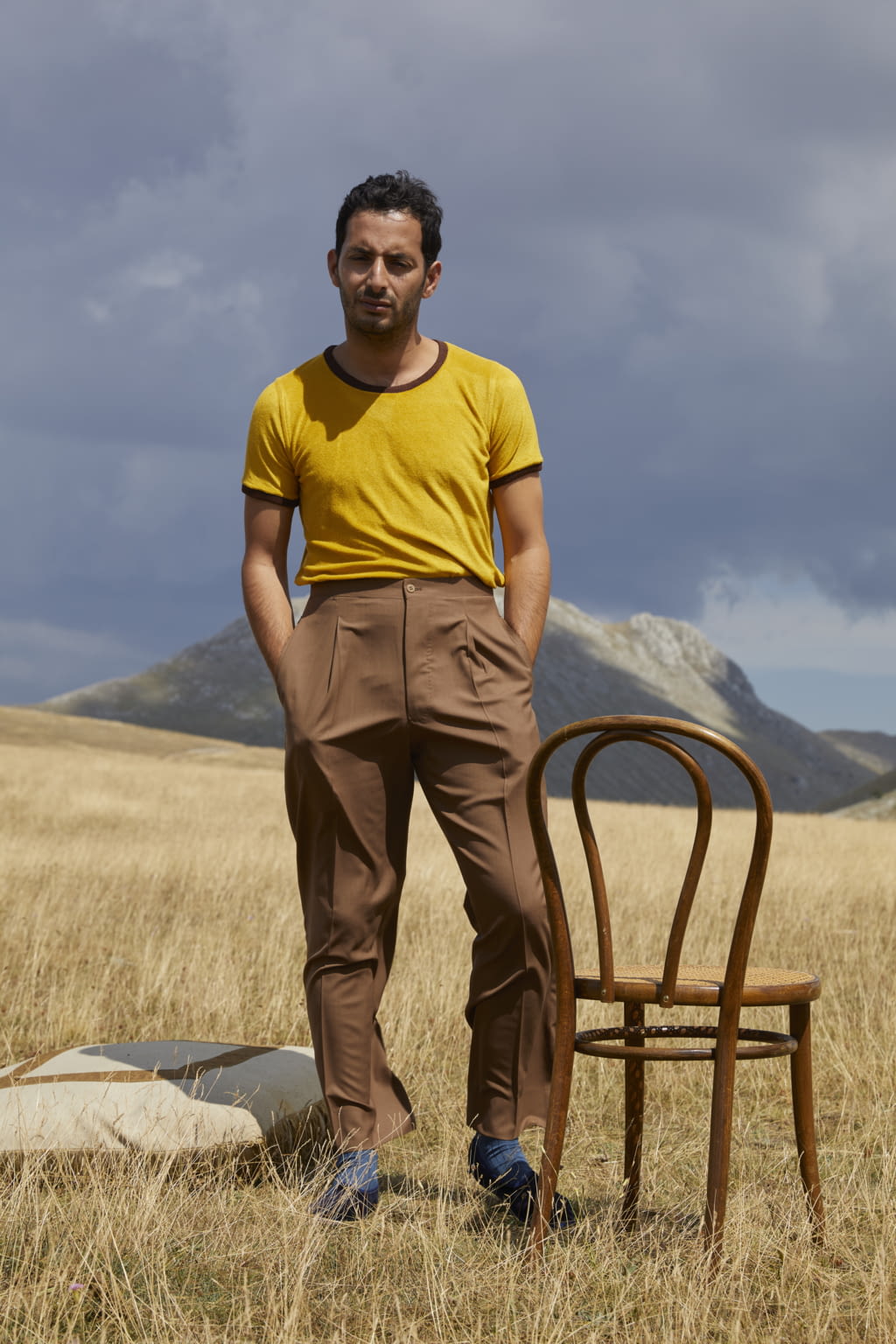 Fashion Week Milan Spring/Summer 2021 look 8 from the Giuliva Heritage collection menswear