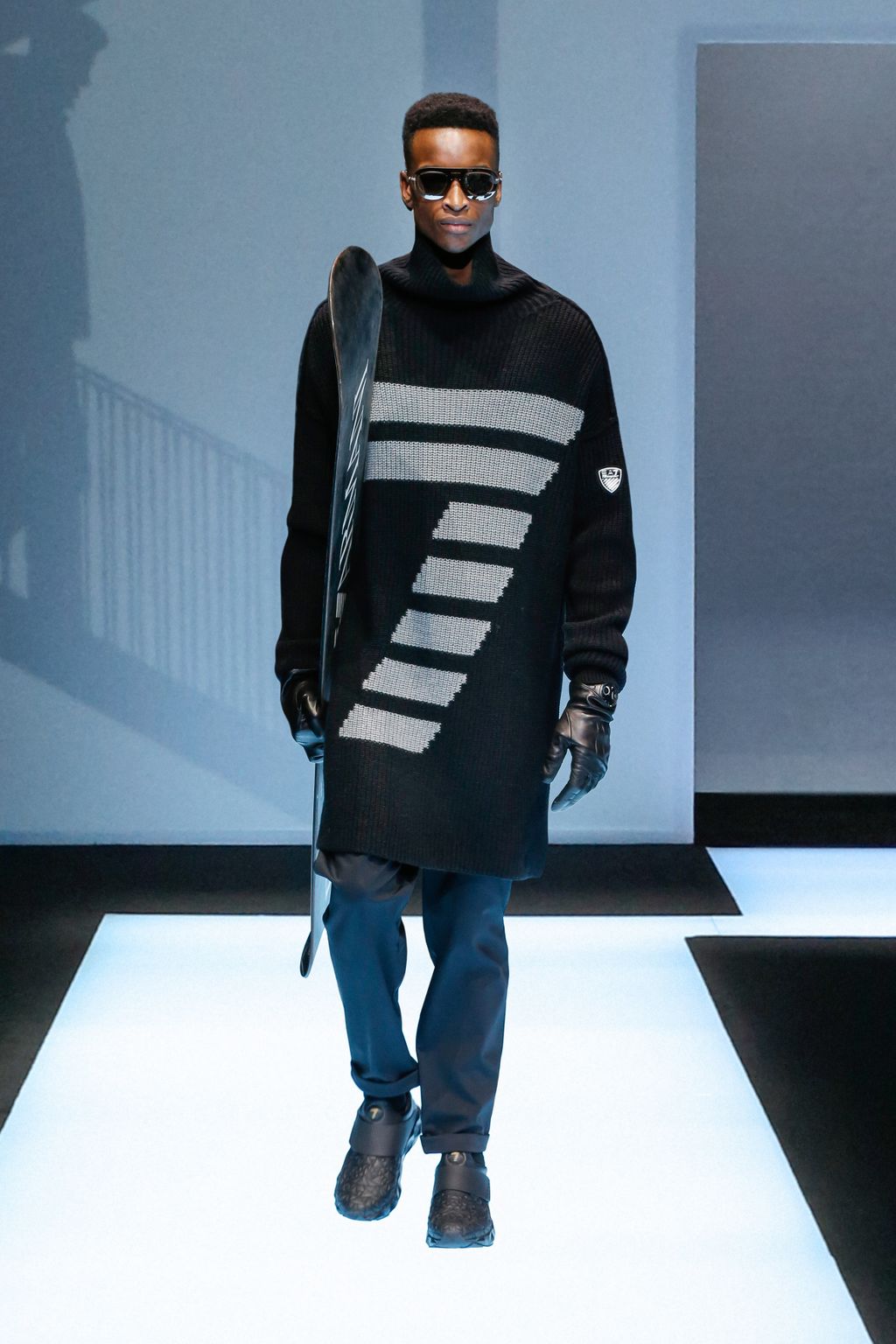 Fashion Week Milan Fall/Winter 2017 look 70 from the Emporio Armani collection 男装