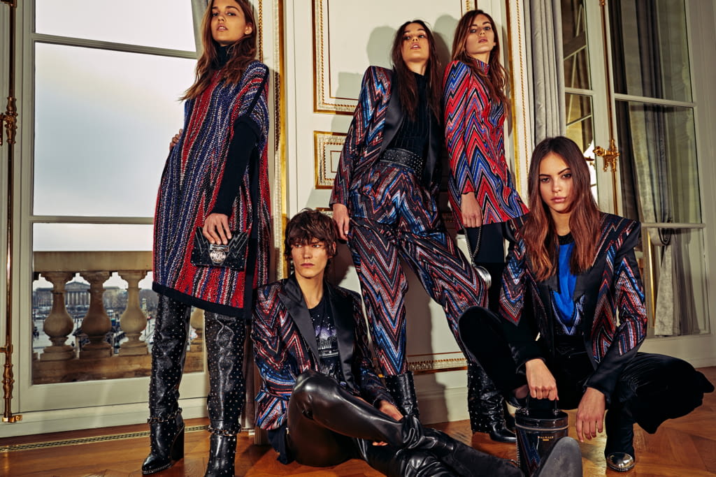 Fashion Week Paris Pre-Fall 2018 look 5 de la collection Balmain womenswear