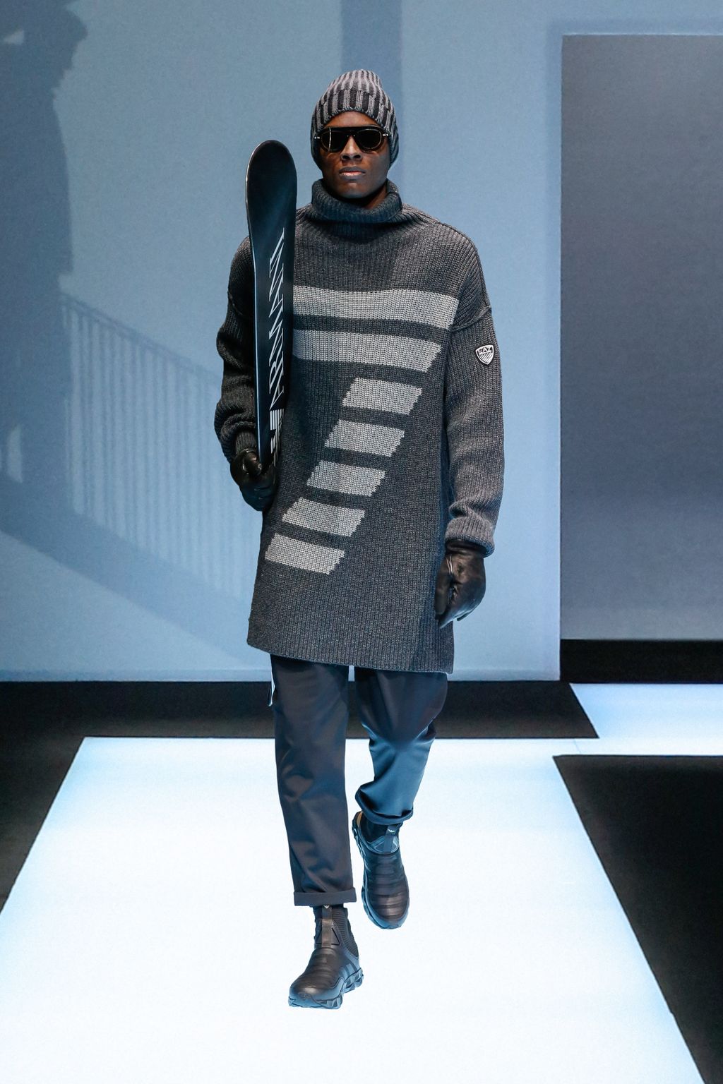 Fashion Week Milan Fall/Winter 2017 look 71 from the Emporio Armani collection 男装