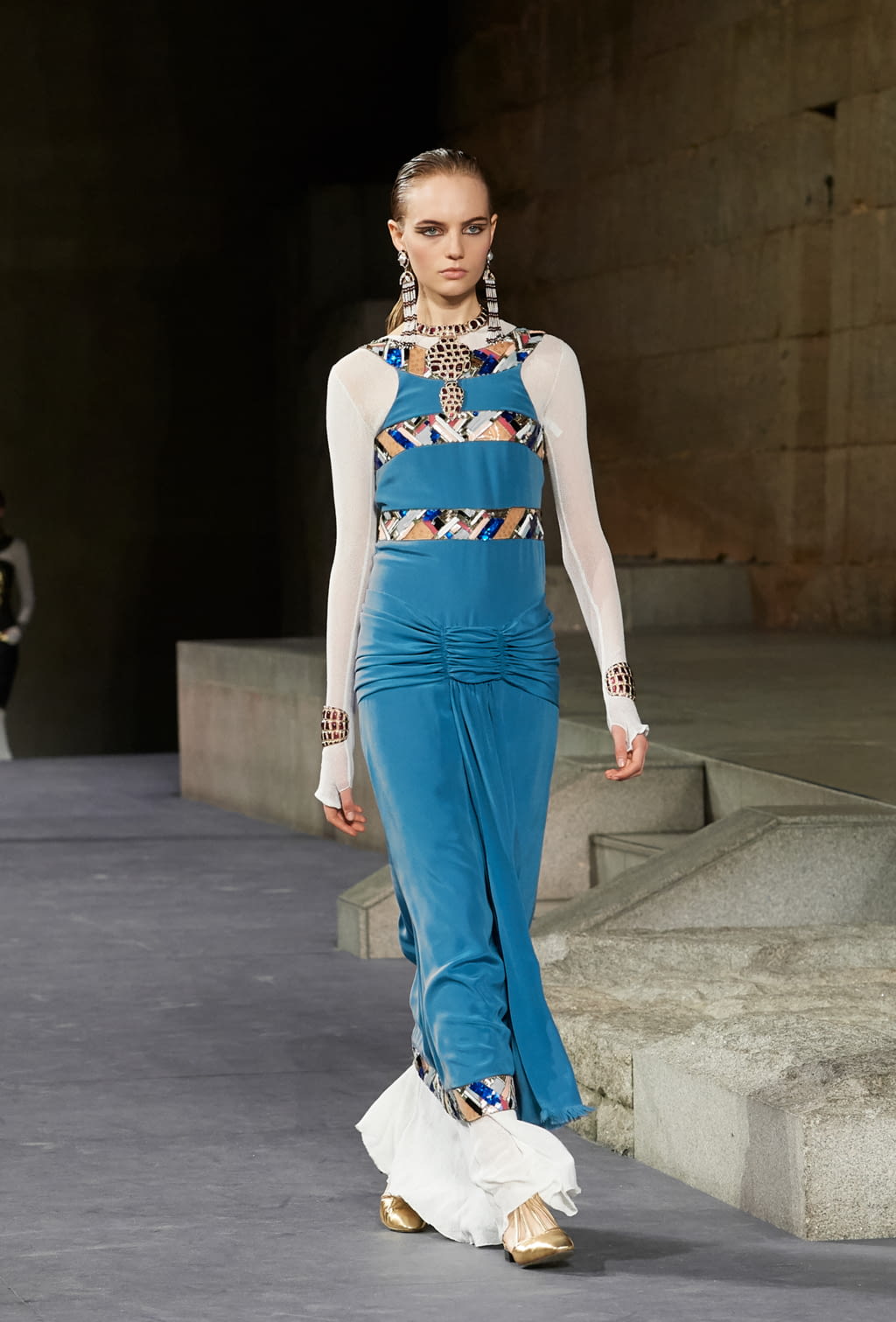 Fashion Week New York Pre-Fall 2019 look 71 de la collection Chanel womenswear