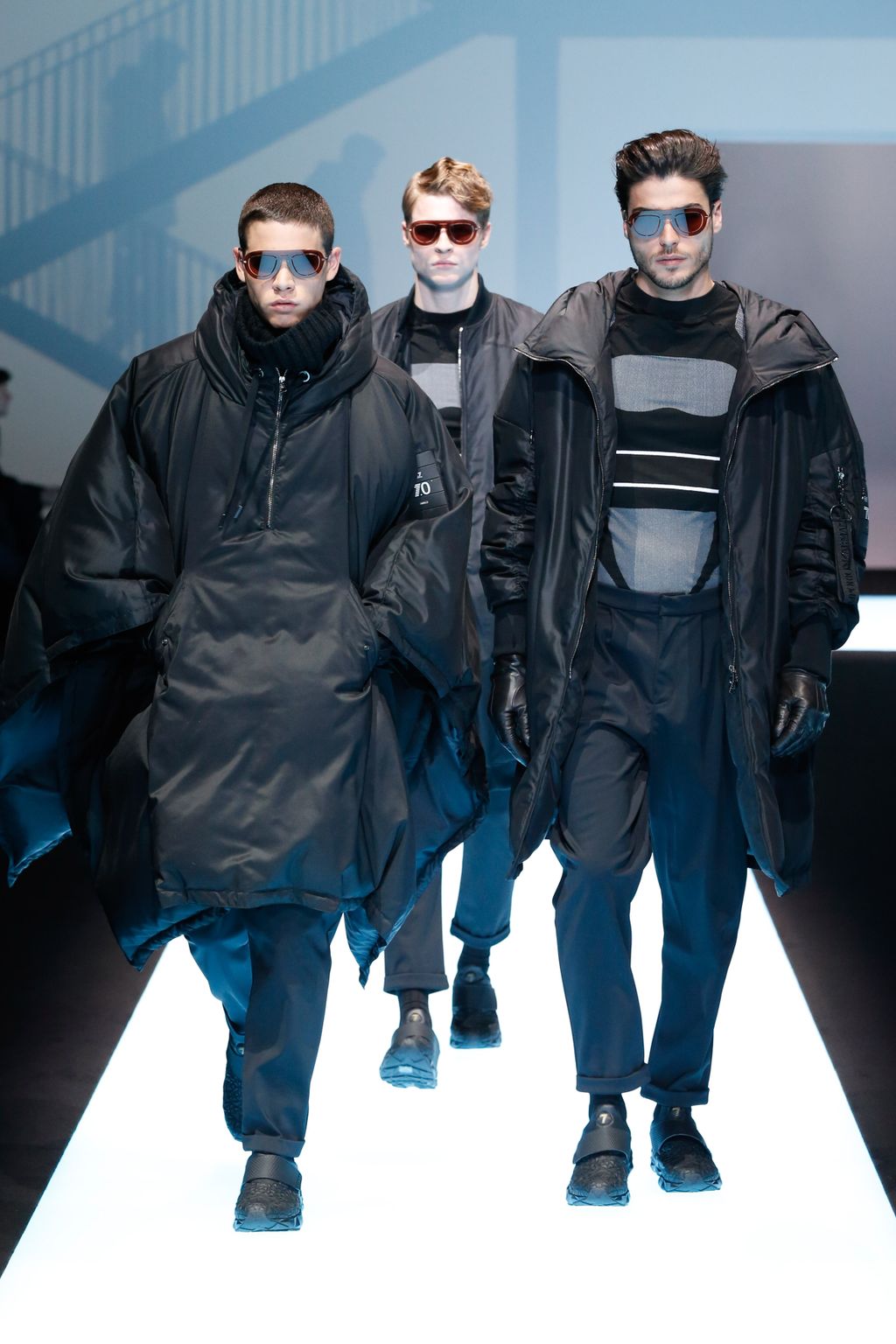 Fashion Week Milan Fall/Winter 2017 look 72 from the Emporio Armani collection menswear