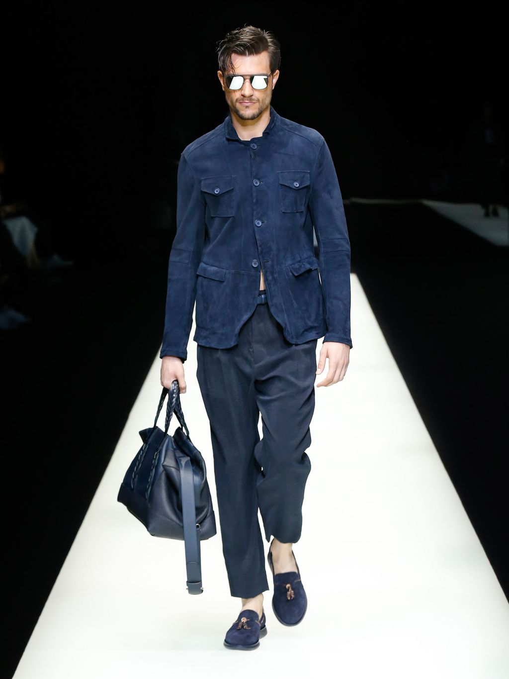 Fashion Week Milan Spring/Summer 2018 look 70 from the Giorgio Armani collection menswear