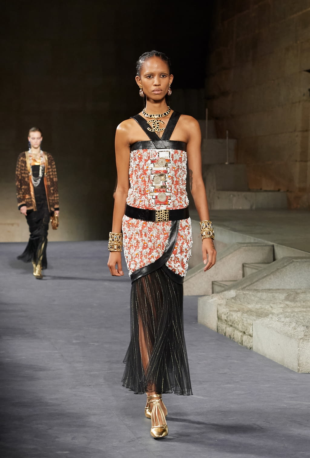 Fashion Week New York Pre-Fall 2019 look 77 de la collection Chanel womenswear