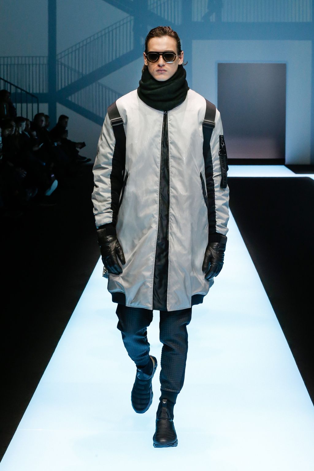 Fashion Week Milan Fall/Winter 2017 look 78 from the Emporio Armani collection menswear