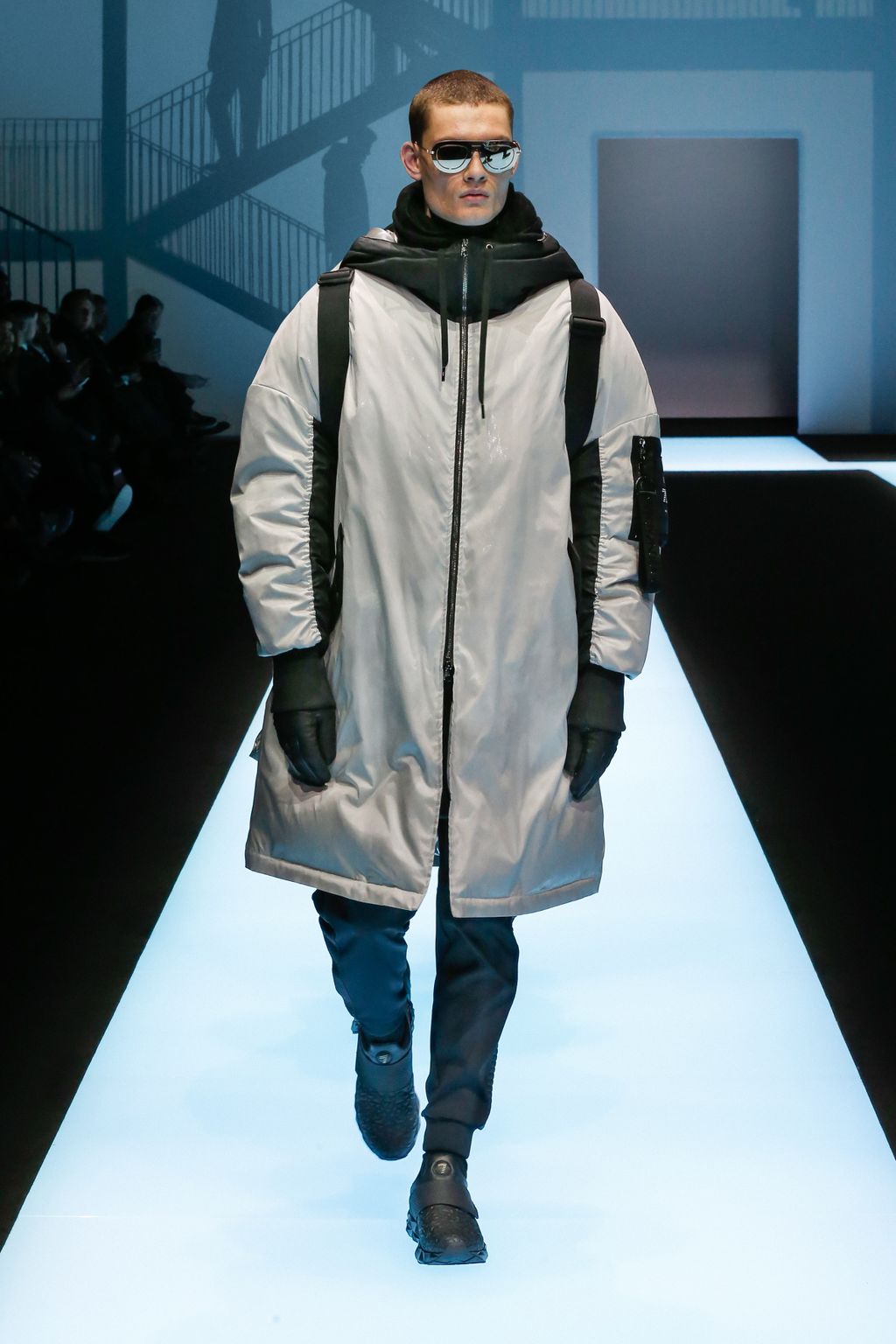 Fashion Week Milan Fall/Winter 2017 look 79 from the Emporio Armani collection 男装