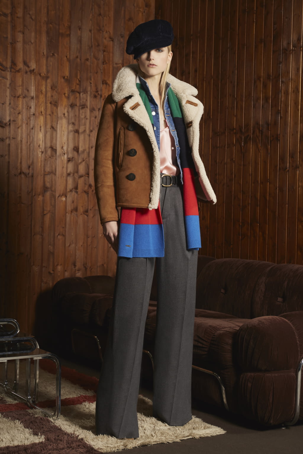Fashion Week Milan Pre-Fall 2018 look 8 from the Dsquared2 collection 女装