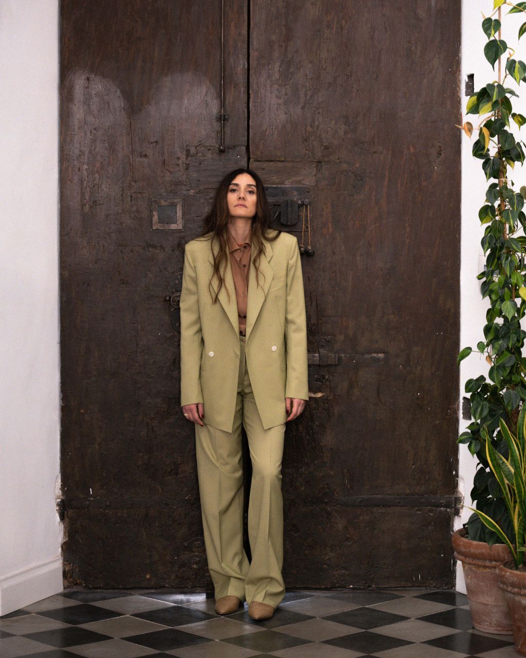 Fashion Week Milan Resort 2024 look 8 de la collection Giuliva Heritage womenswear
