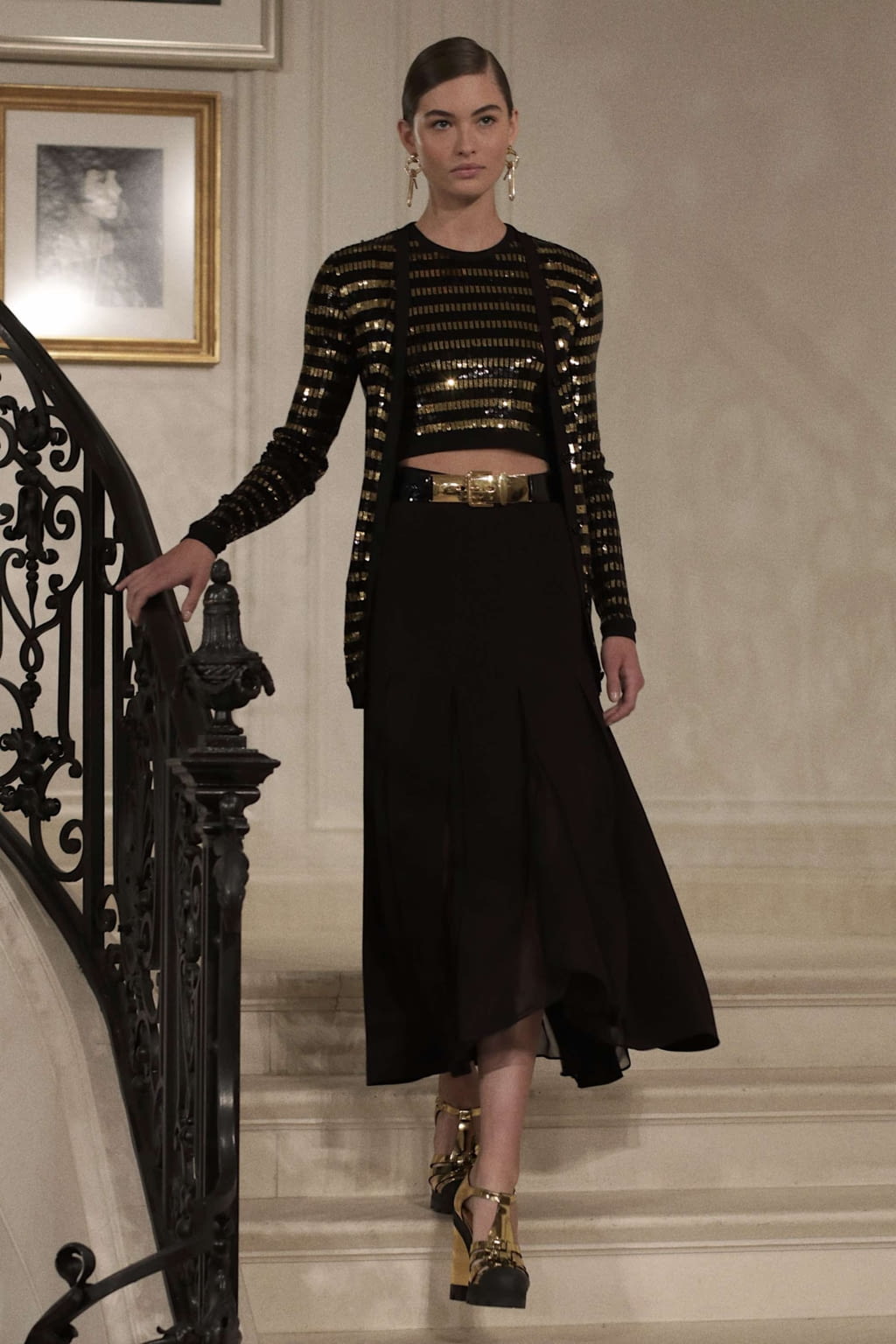 Fashion Week New York Spring/Summer 2019 look 8 from the Ralph Lauren collection womenswear