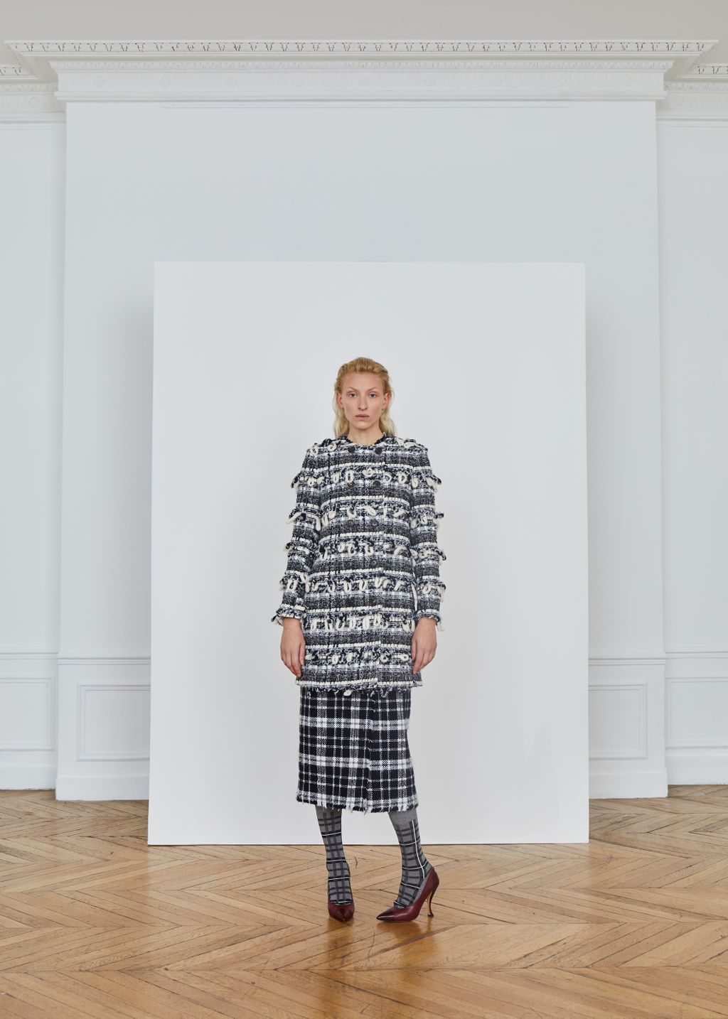 Fashion Week Paris Pre-Fall 2018 look 8 from the Thom Browne collection womenswear