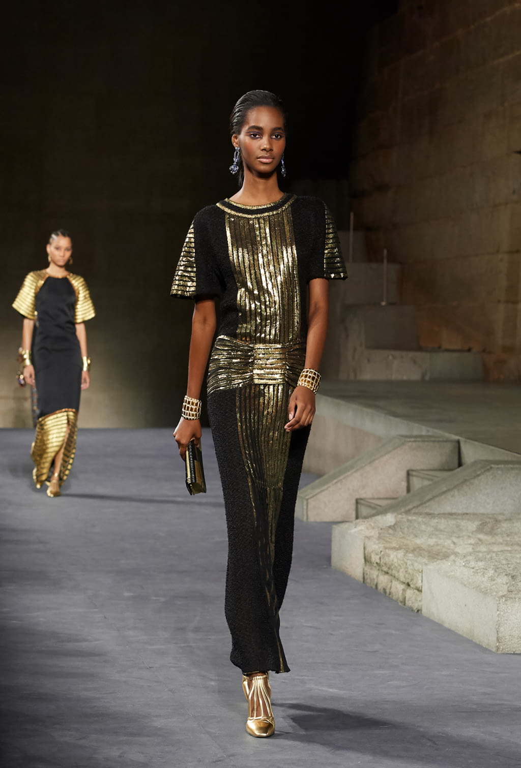 Fashion Week New York Pre-Fall 2019 look 80 from the Chanel collection womenswear