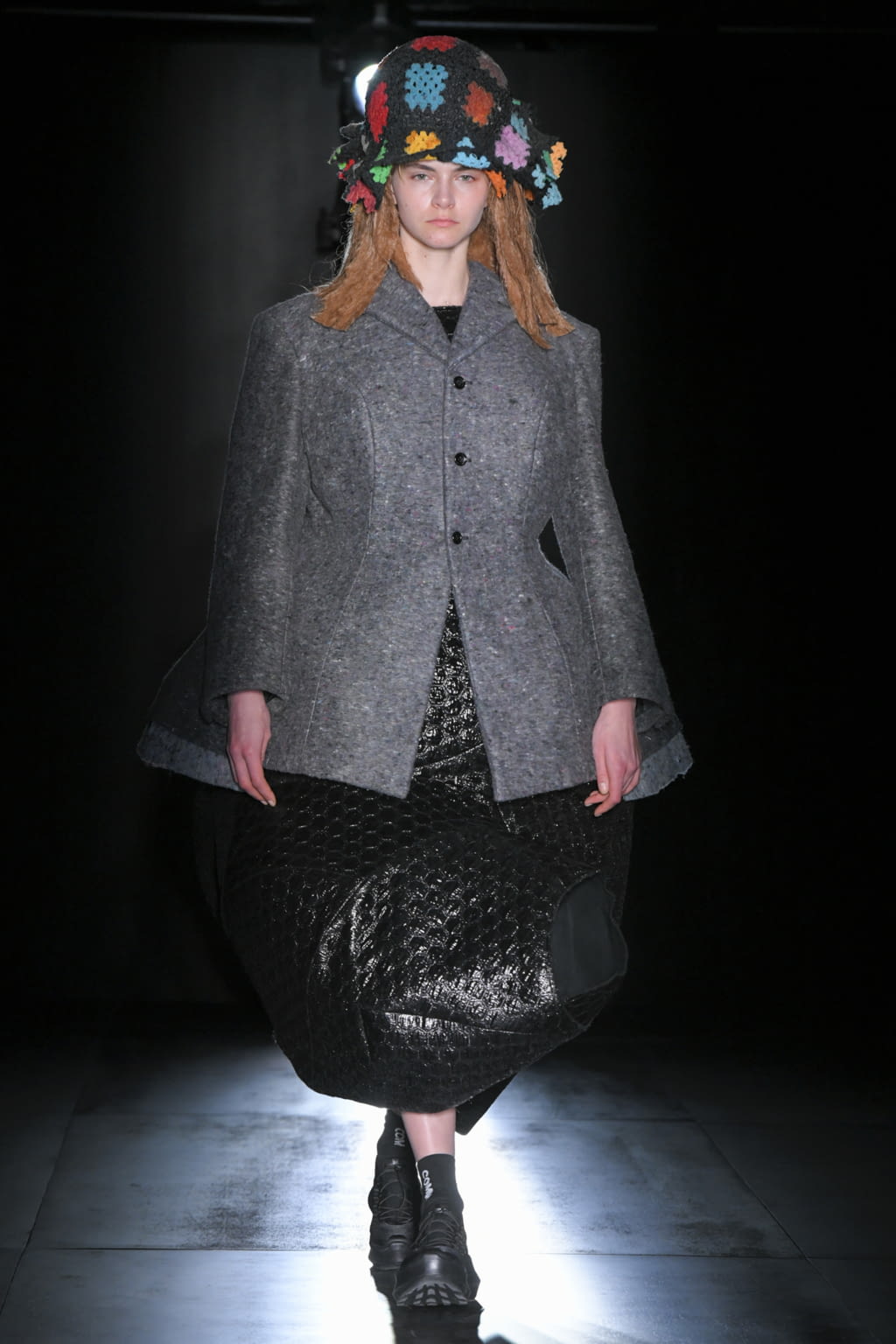 Fashion Week Paris Fall/Winter 2022 look 6 de la collection Comme des Garçons womenswear