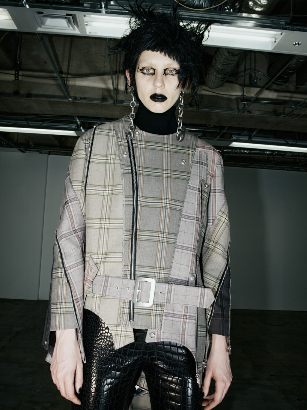 Fashion Week Paris Fall/Winter 2022 look 25 from the Junya Watanabe collection womenswear