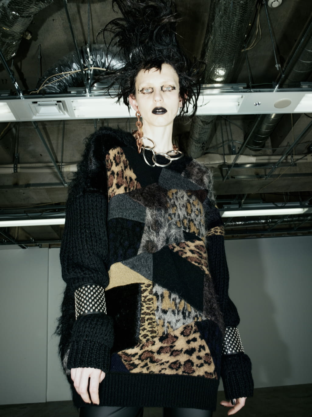 Fashion Week Paris Fall/Winter 2022 look 29 from the Junya Watanabe collection 女装