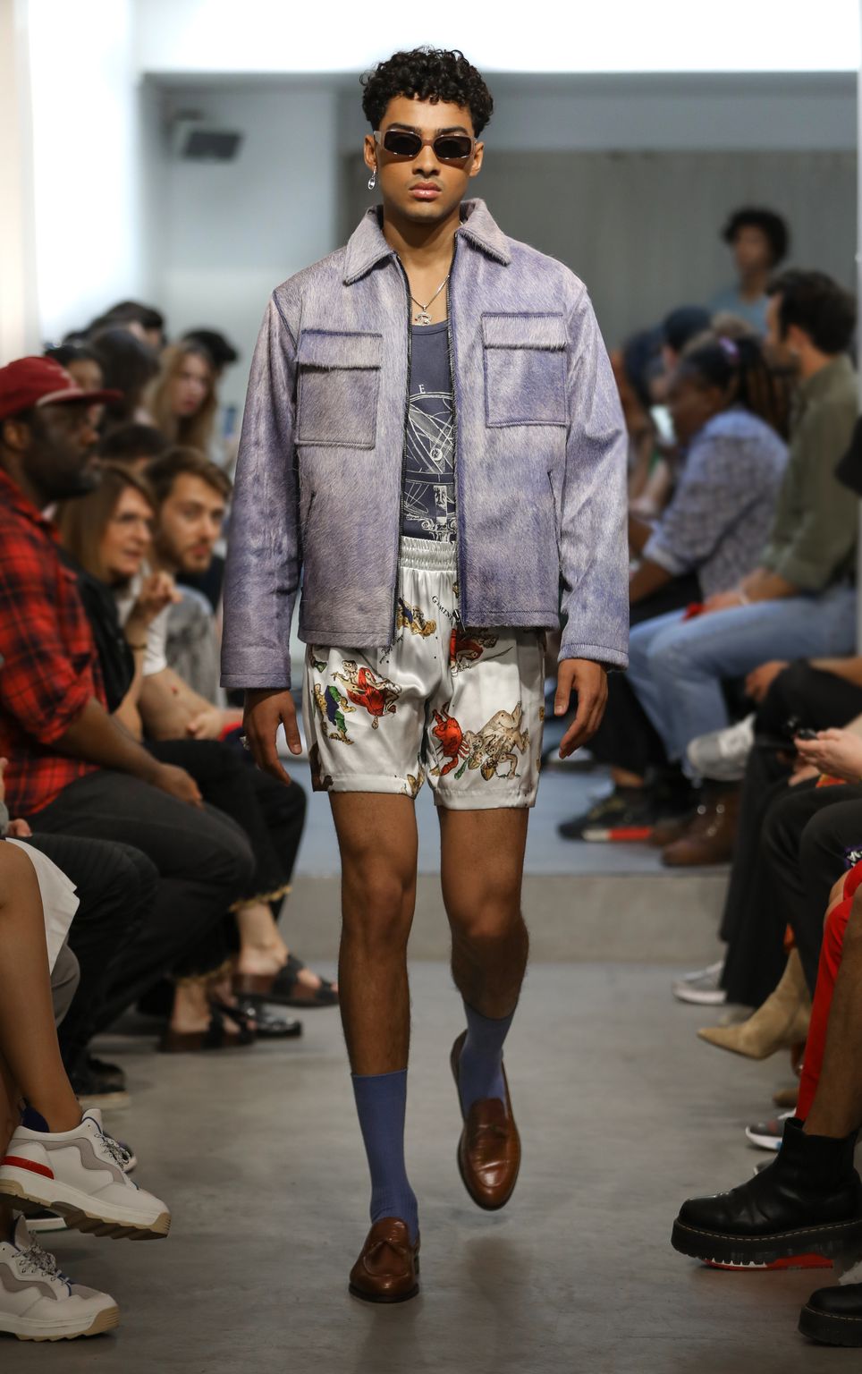 Fashion Week Paris Spring/Summer 2020 look 2 from the Bluemarble collection menswear