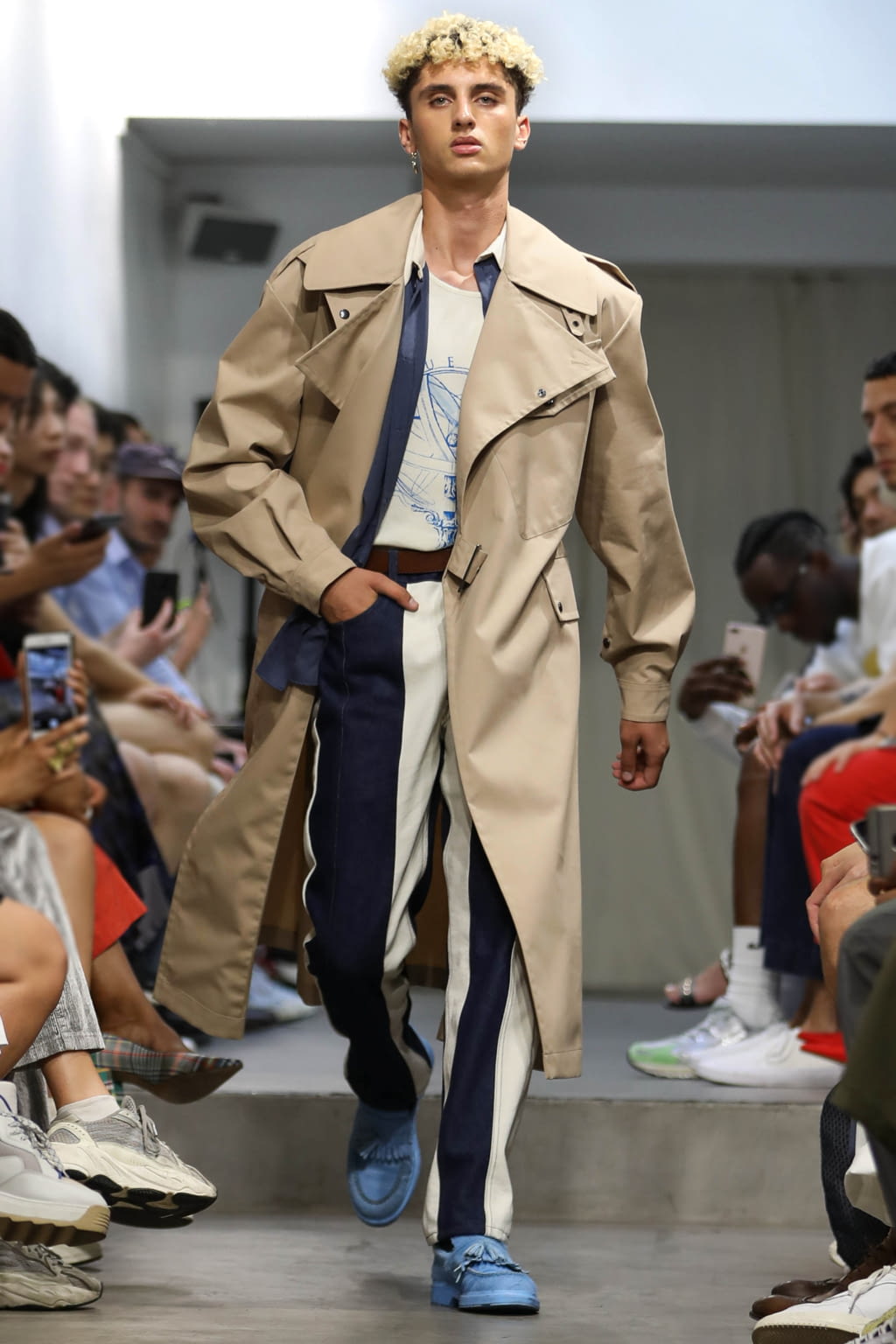 Fashion Week Paris Spring/Summer 2020 look 22 from the Bluemarble collection menswear