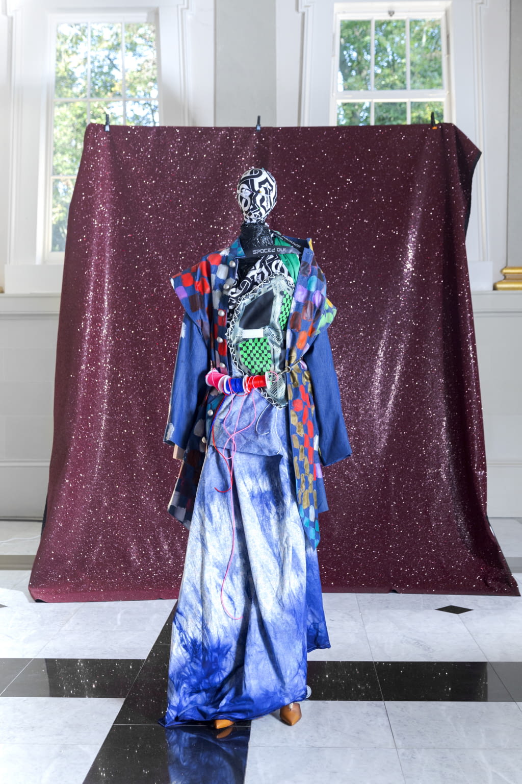 Fashion Week London Spring/Summer 2021 look 9 from the Matty Bovan collection womenswear