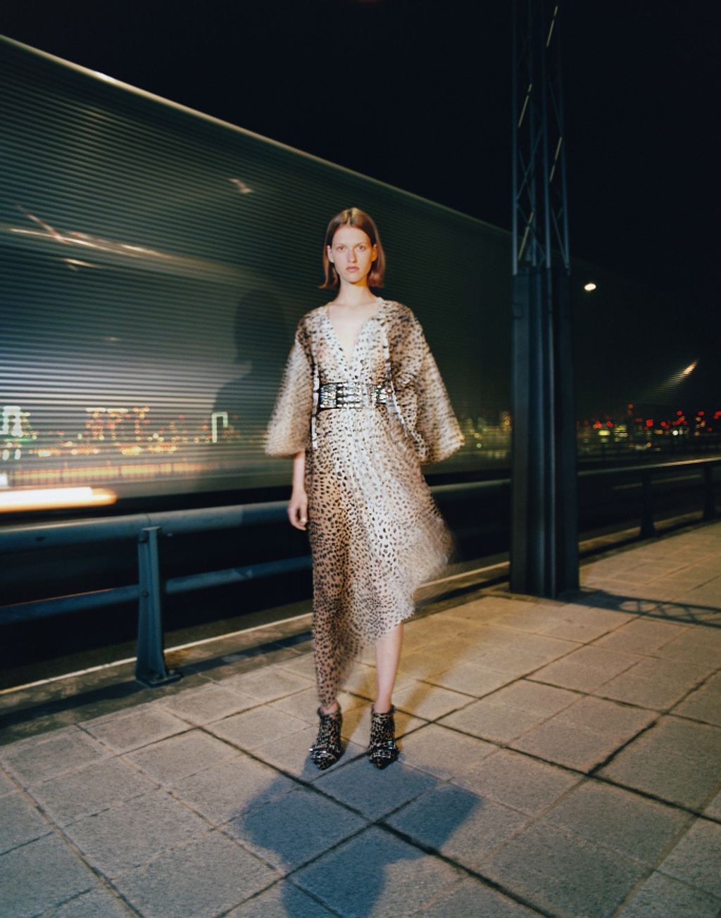 Fashion Week London Resort 2019 look 9 de la collection Christopher Kane womenswear