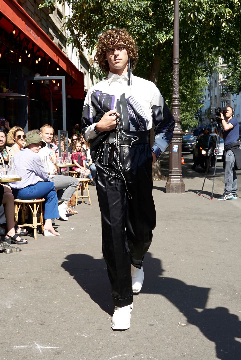 Fashion Week Paris Spring/Summer 2020 look 9 from the Untitled collection menswear
