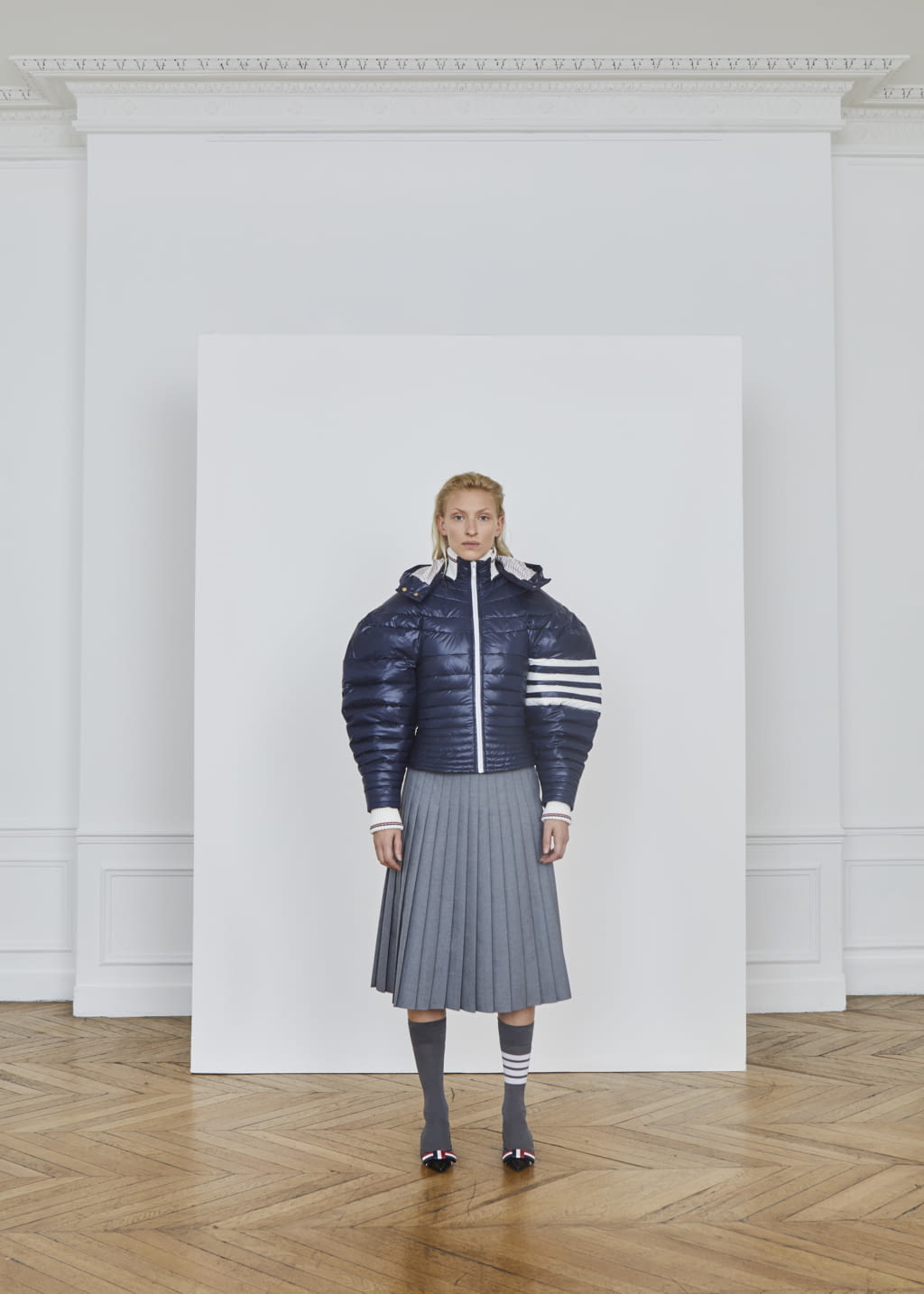 Fashion Week Paris Pre-Fall 2018 look 9 from the Thom Browne collection womenswear
