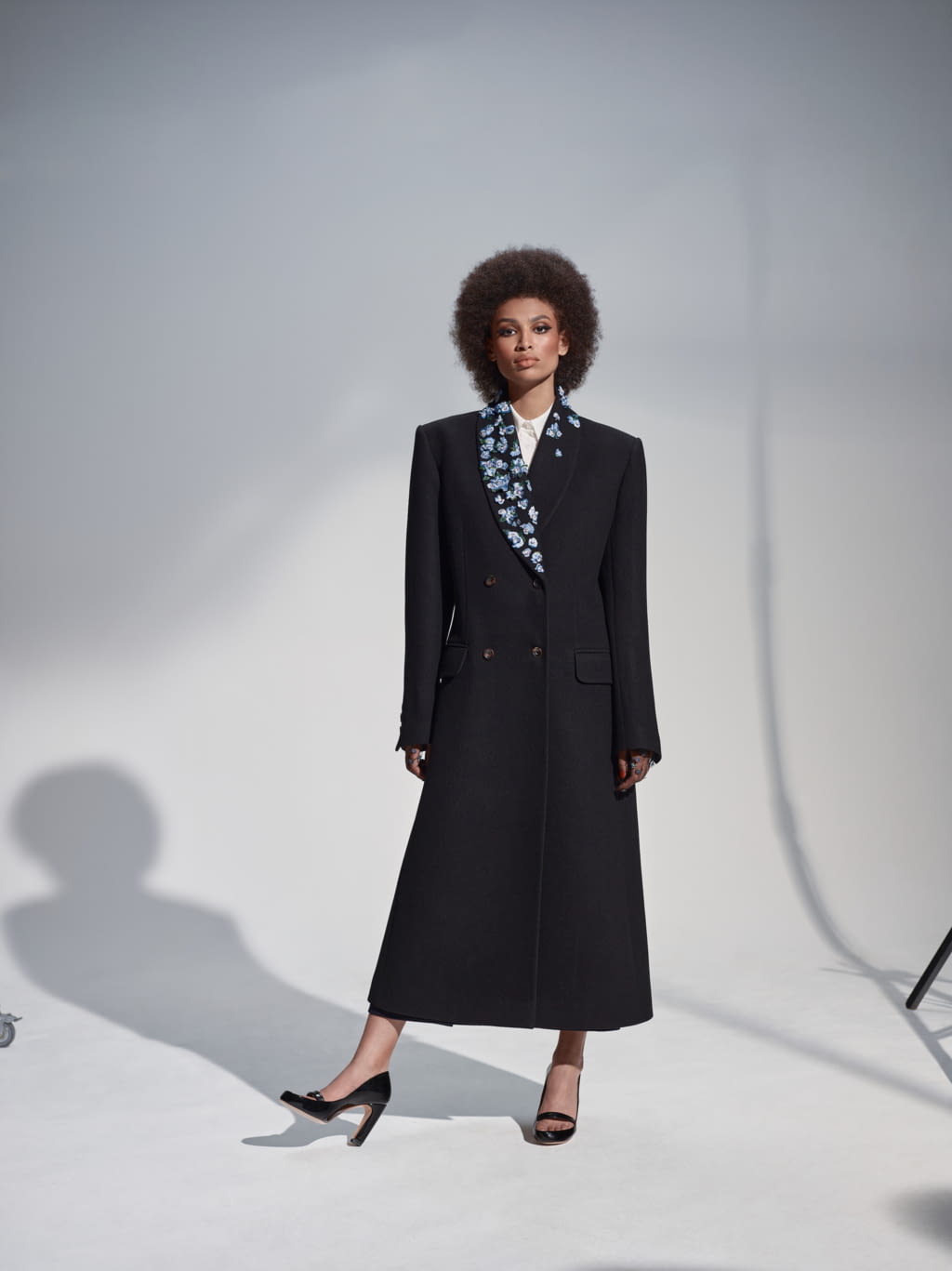 Fashion Week Paris Fall/Winter 2020 look 9 de la collection Ulyana Sergeenko couture