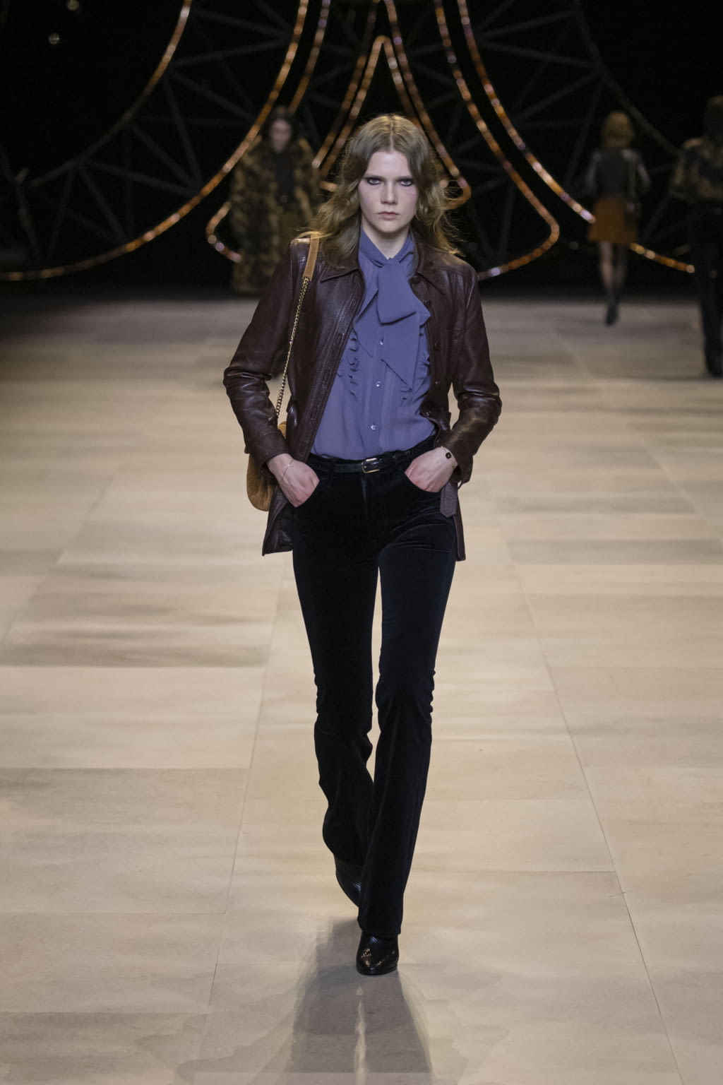 Fashion Week Paris Fall/Winter 2020 look 91 from the Celine collection 女装