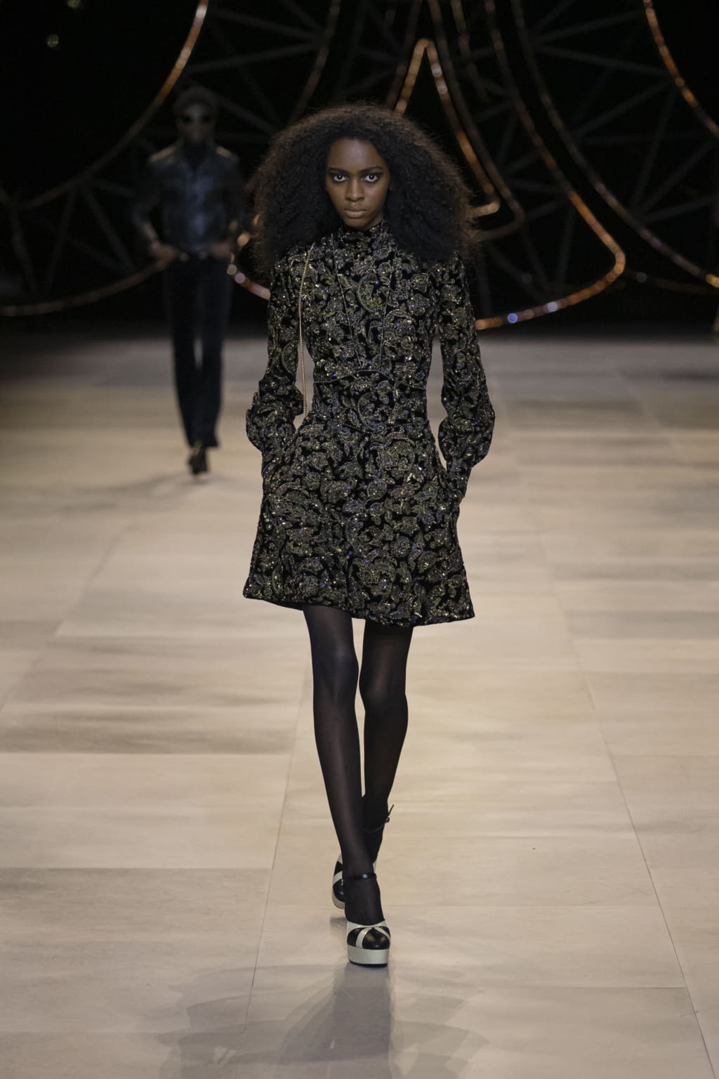 Fashion Week Paris Fall/Winter 2020 look 94 de la collection Celine womenswear
