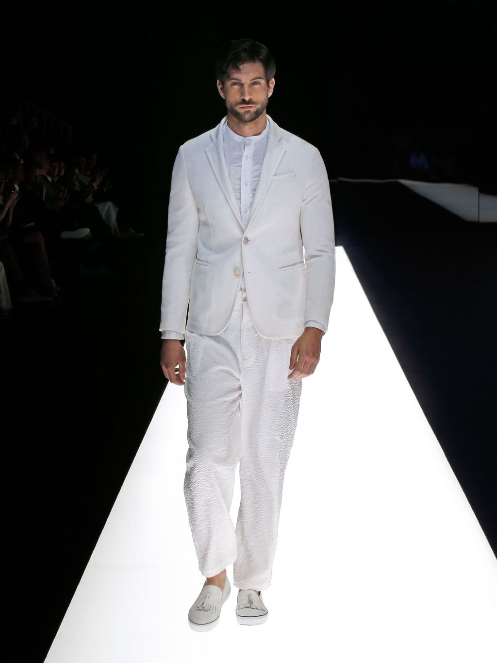 Fashion Week Milan Spring/Summer 2018 look 93 from the Giorgio Armani collection menswear