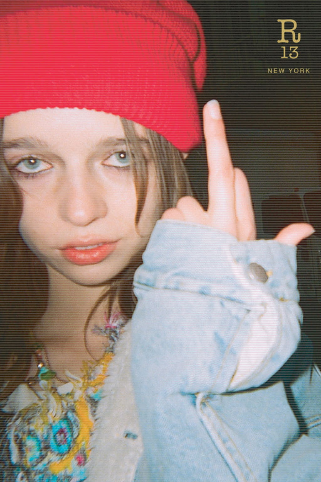 Fashion Week New York Fall/Winter 2021 look 99 from the R13 collection womenswear