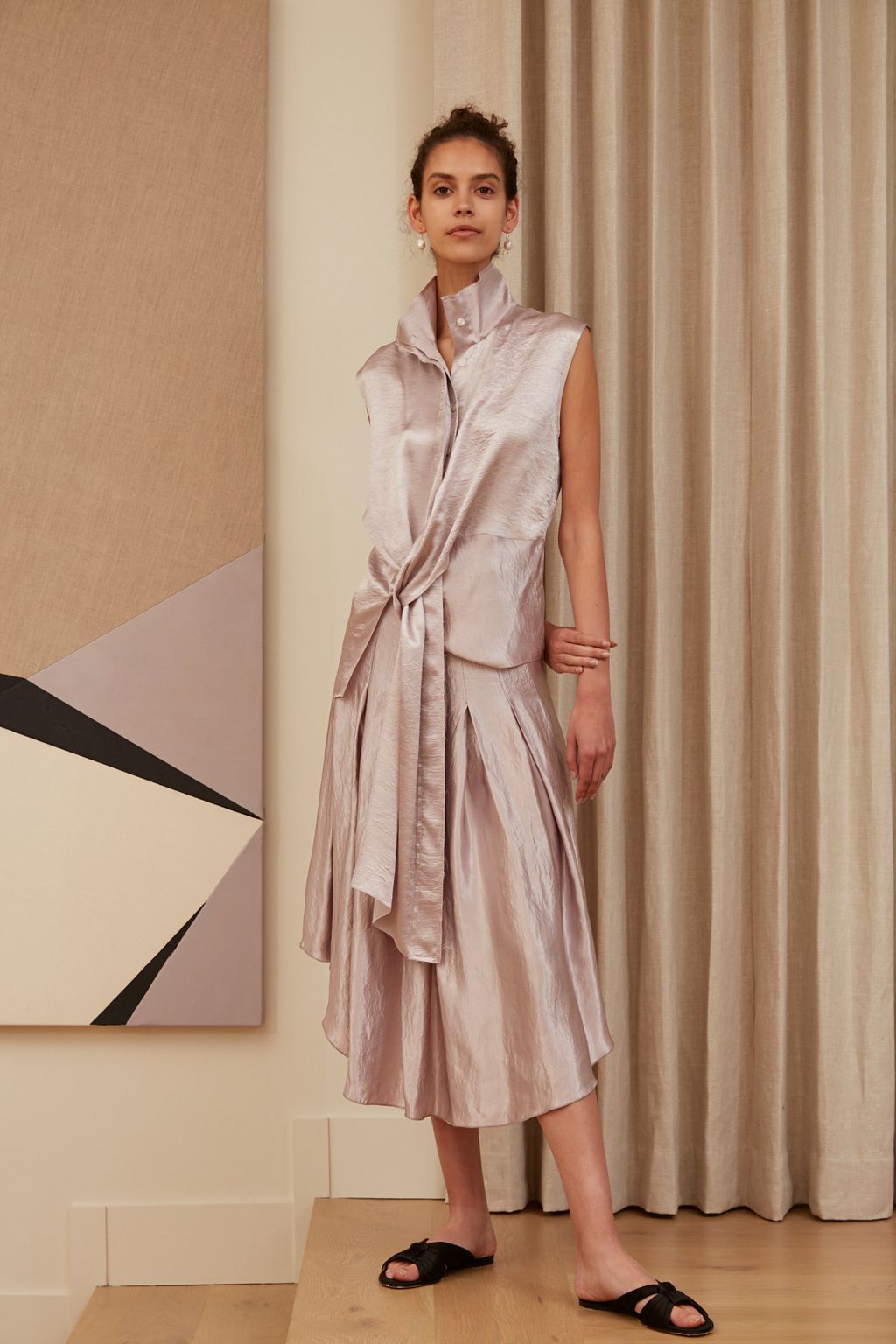 Fashion Week New York Resort 2019 look 9 de la collection Arias womenswear