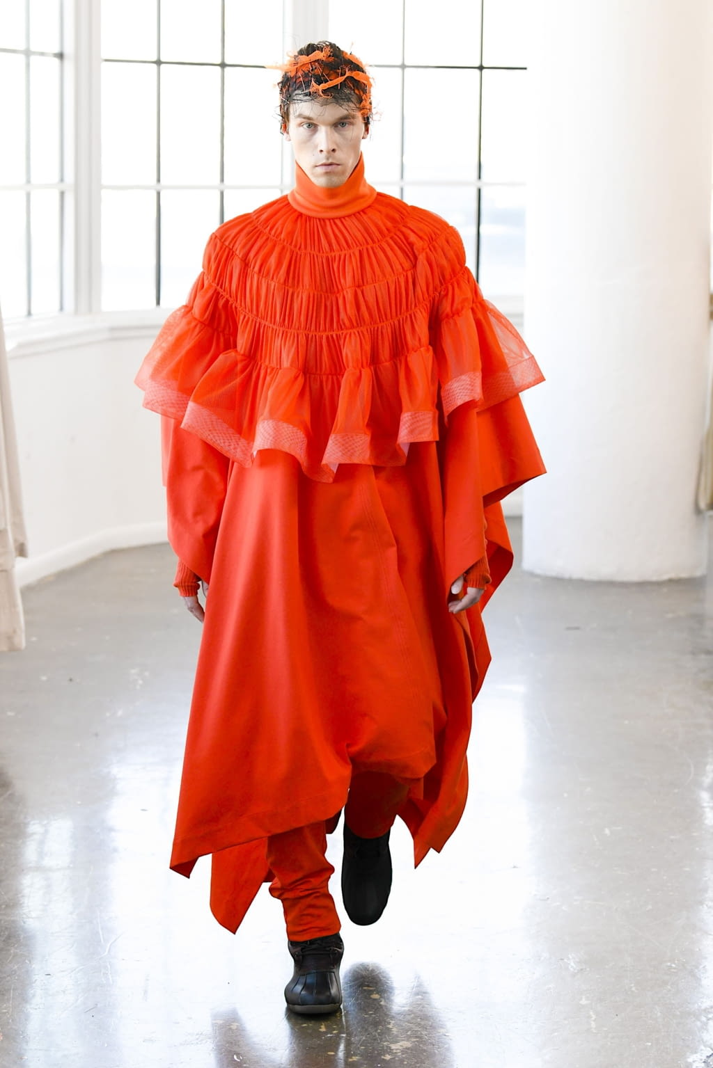 Fashion Week New York Fall/Winter 2022 look 7 from the A. POTTS collection 男装