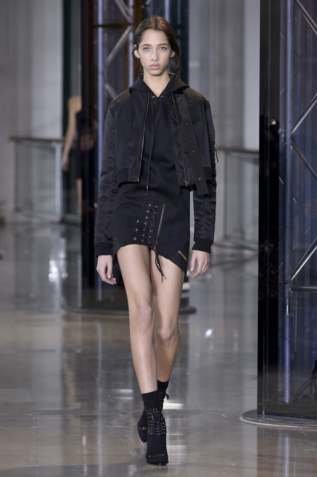 Fashion Week Paris Fall/Winter 2016 look 13 from the Anthony Vaccarello collection womenswear