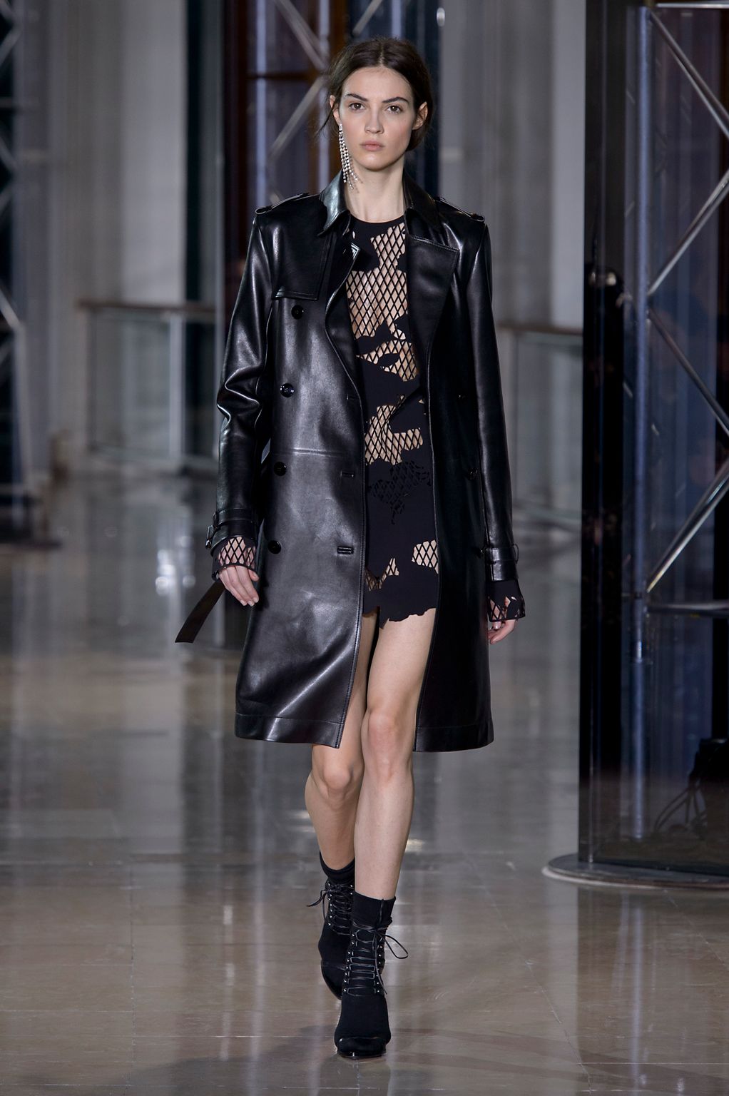 Fashion Week Paris Fall/Winter 2016 look 41 from the Anthony Vaccarello collection womenswear