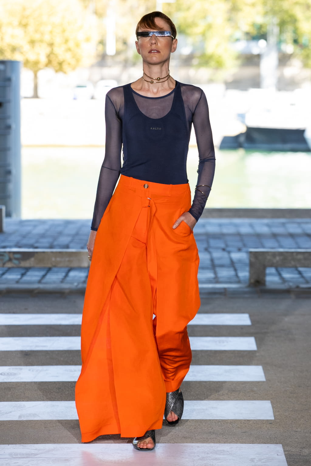 Fashion Week Paris Spring/Summer 2019 look 17 from the Aalto collection womenswear