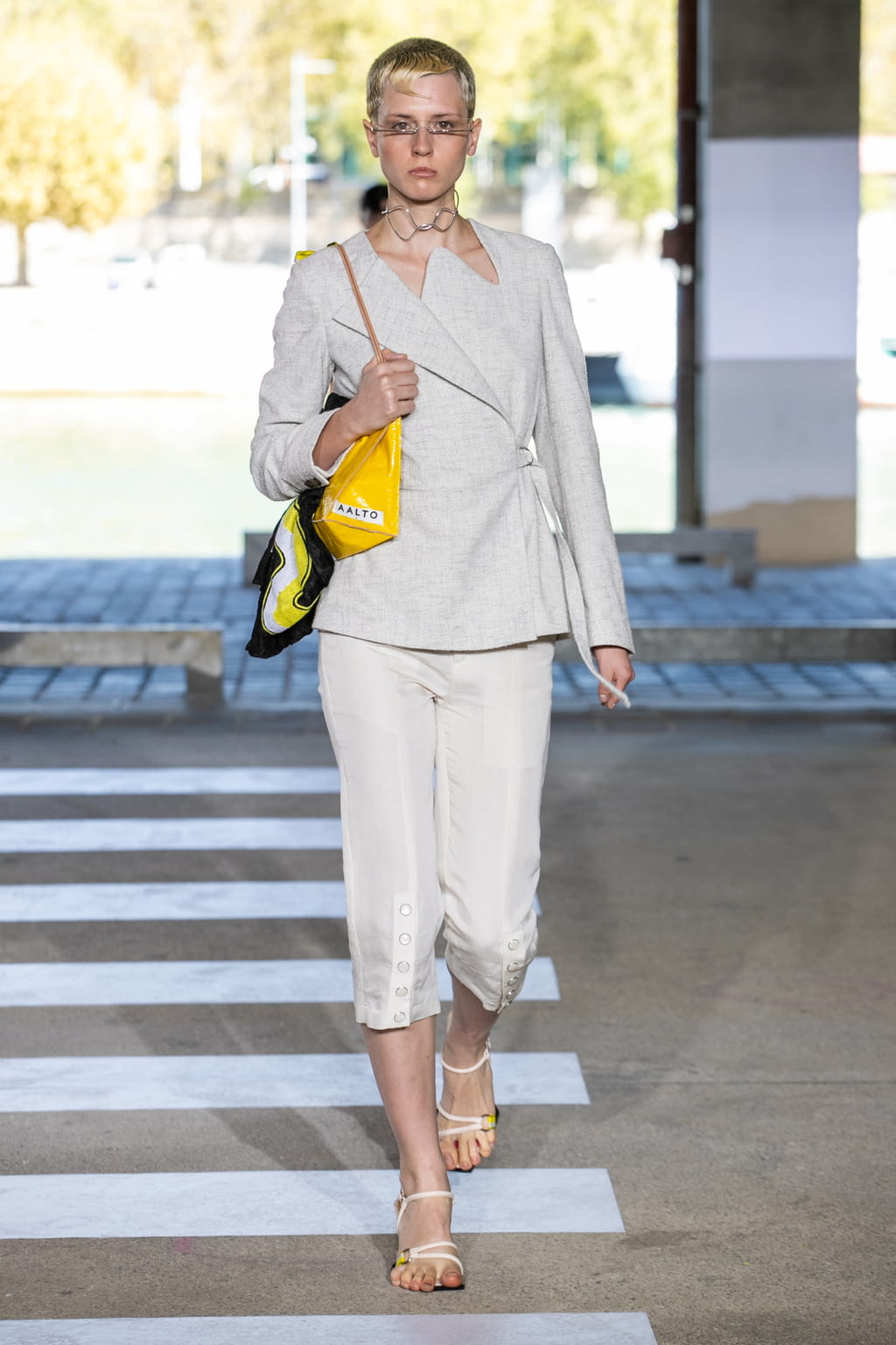 Fashion Week Paris Spring/Summer 2019 look 6 from the Aalto collection 女装