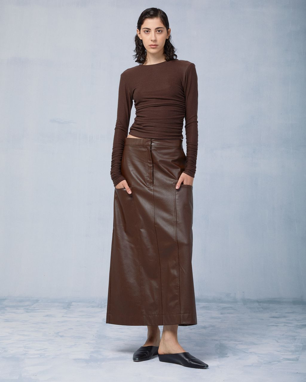 Fashion Week Paris Resort 2024 look 6 from the Abadia - Saudi 100 collection 女装