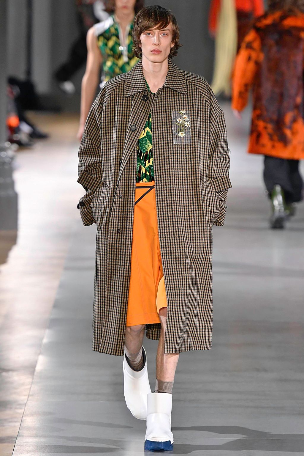 Fashion Week Paris Fall/Winter 2019 look 4 from the Acne Studios collection 男装
