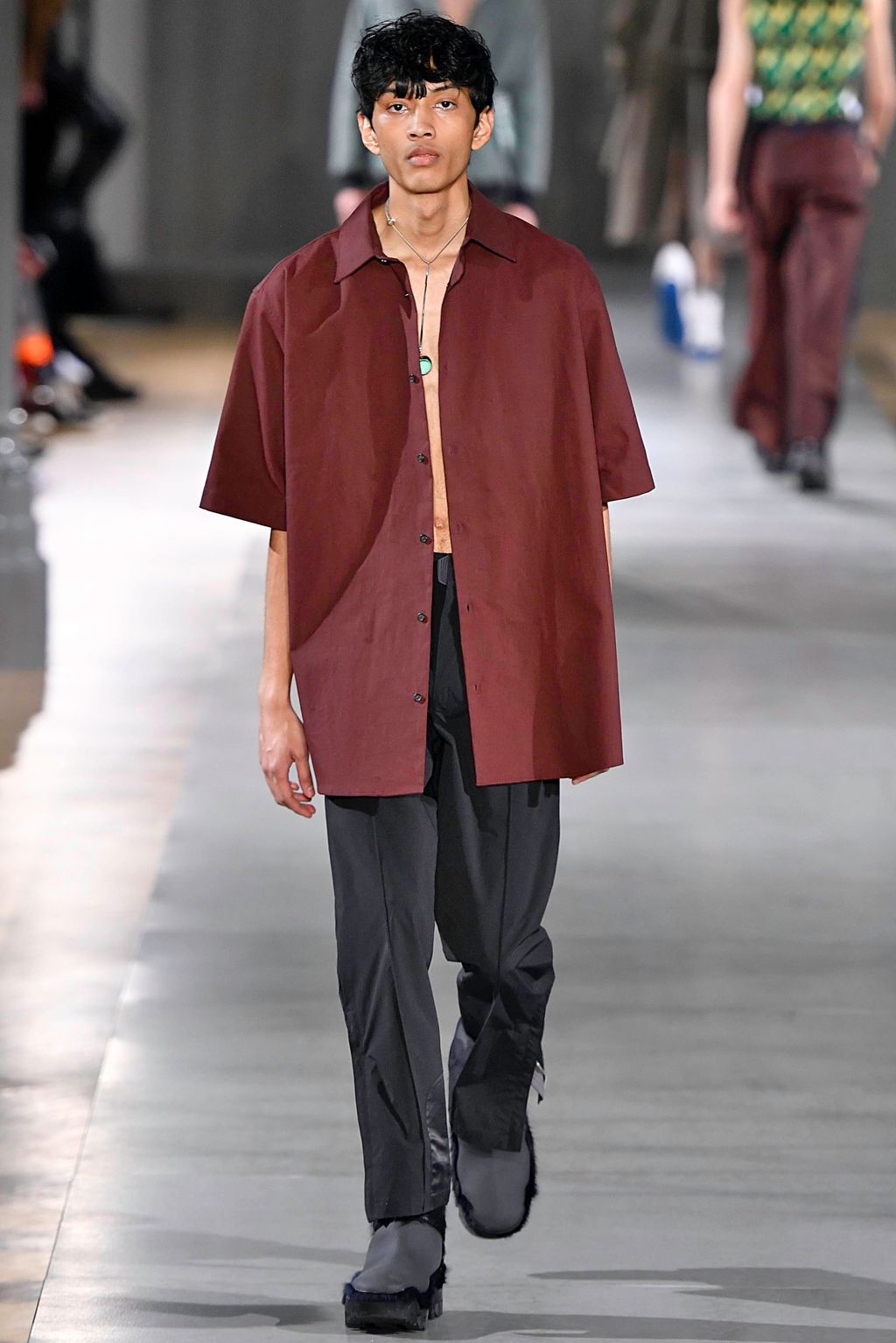 Fashion Week Paris Fall/Winter 2019 look 7 from the Acne Studios collection menswear