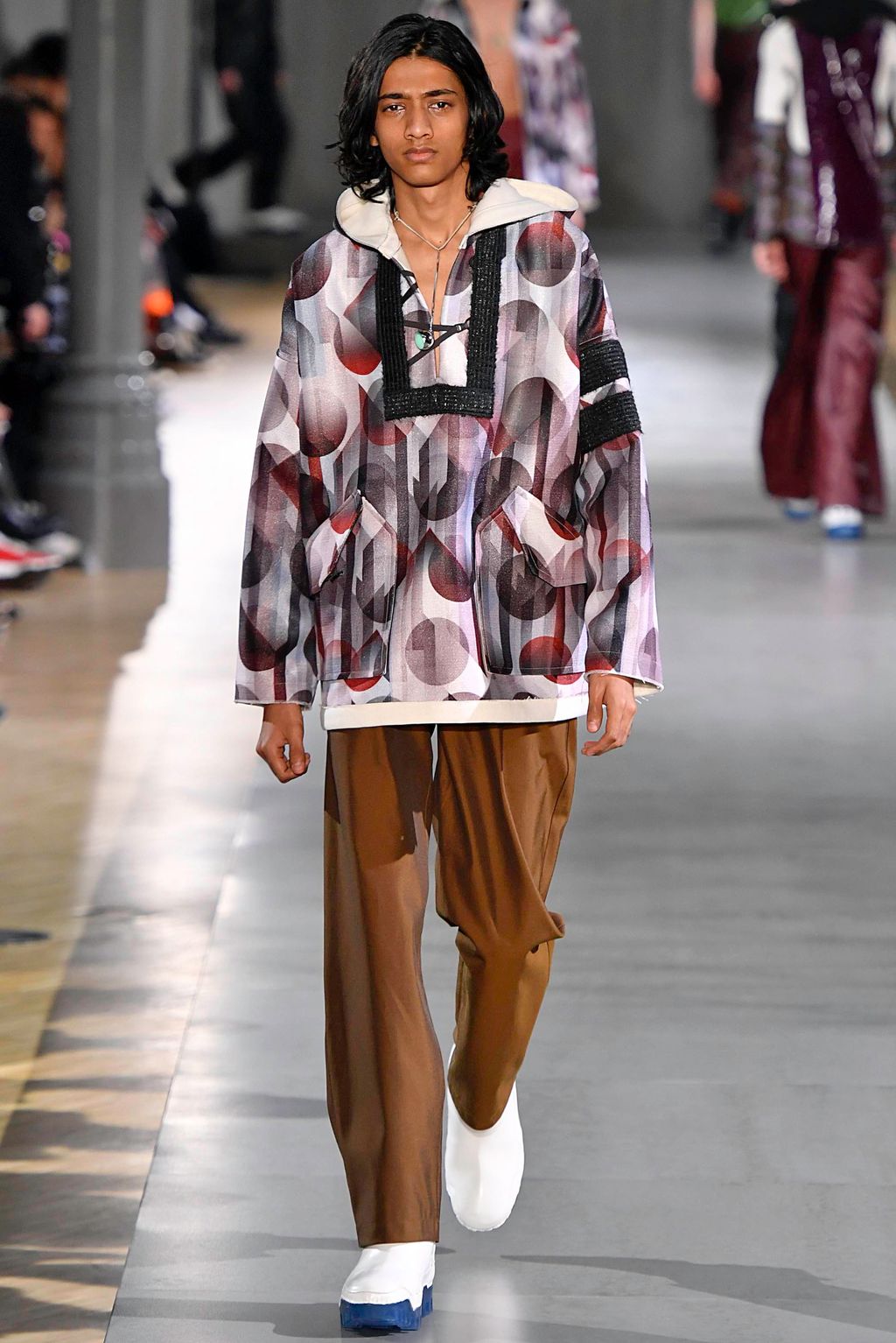 Fashion Week Paris Fall/Winter 2019 look 13 from the Acne Studios collection 男装
