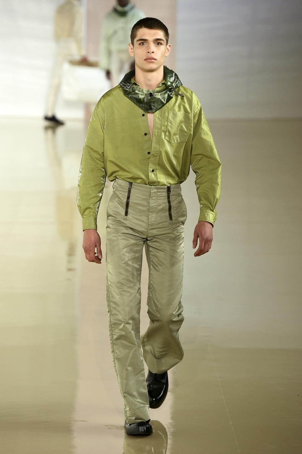 Fashion Week Paris Fall/Winter 2020 look 3 from the Acne Studios collection 男装