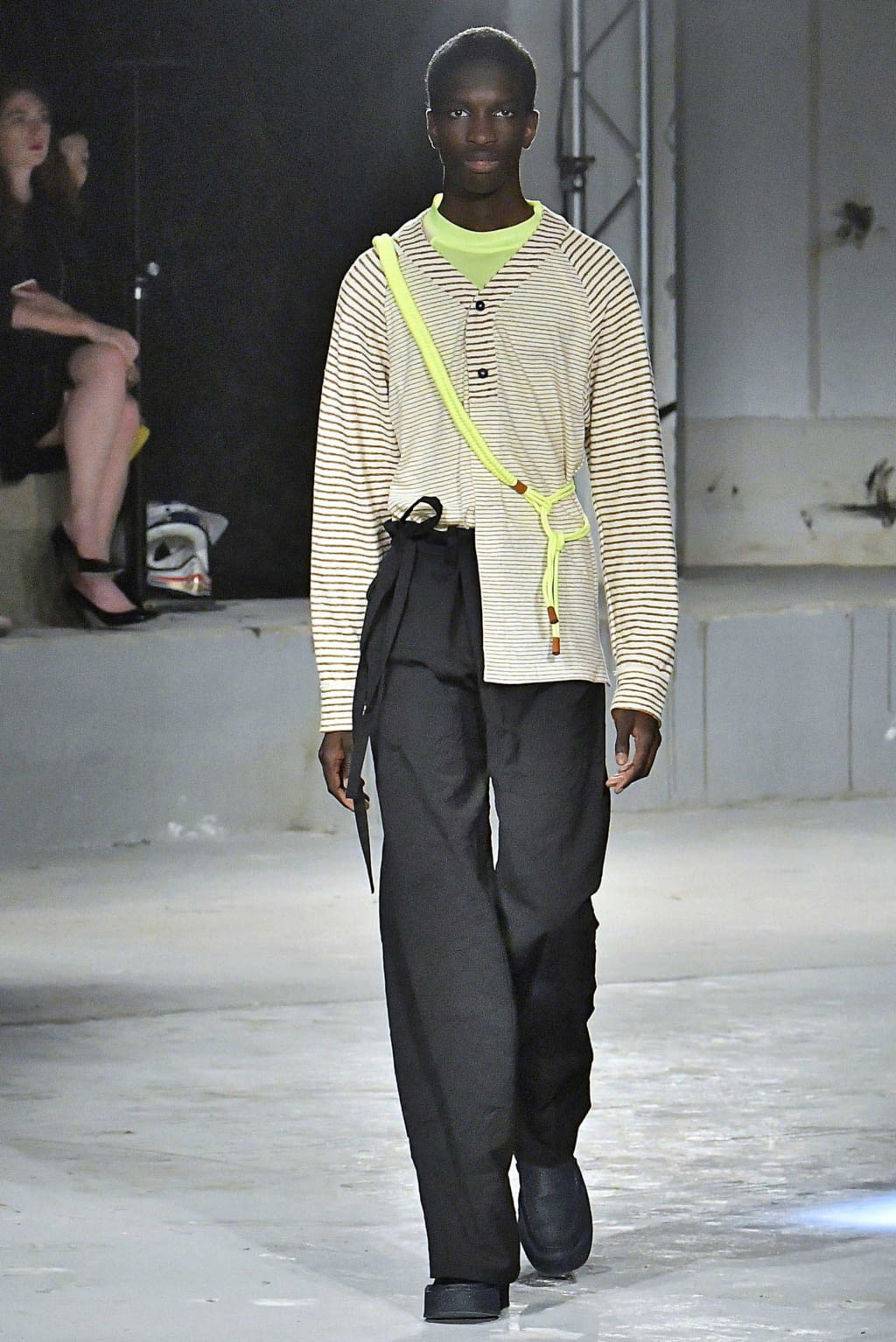 Fashion Week Paris Spring/Summer 2019 look 35 from the Acne Studios collection menswear