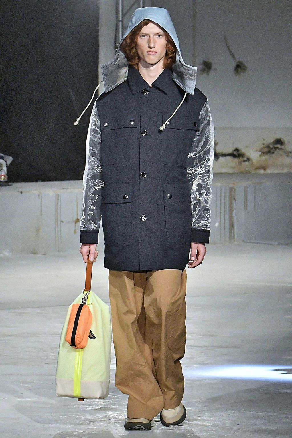Fashion Week Paris Spring/Summer 2019 look 40 from the Acne Studios collection 男装