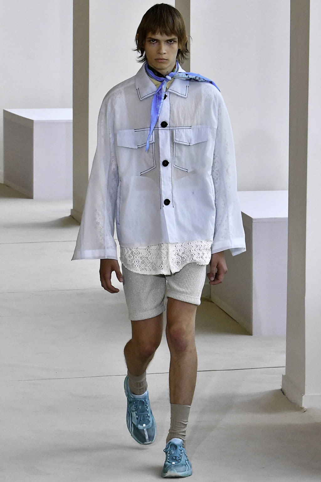 Fashion Week Paris Spring/Summer 2020 look 6 from the Acne Studios collection 男装
